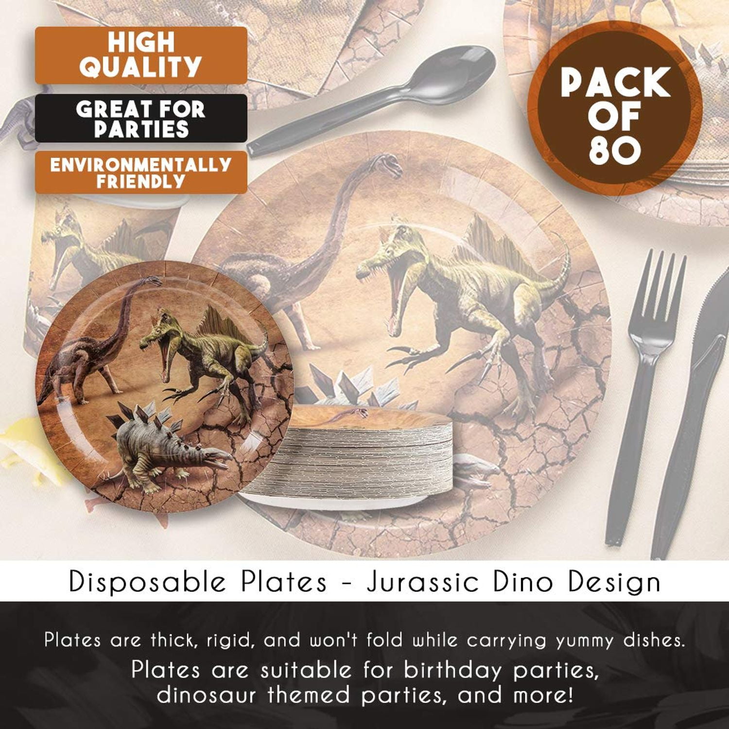 9-Inch Round Cake Plates Dessert Juvale Dinosaur Plates Dinosaur Themed Kids Birthday Party Supplies 80-Pack Dino Plates with Jurassic Dino Print Lunch 9-Inch Round Cake Plates Dessert Juvale Dinosaur Plates Dinosaur Themed Kids Birthday Party Supplies 80-Pack Dino Plates with Jurassic Dino Print Lunch